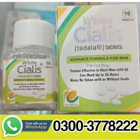 White Cialis 10 Tablets Bottle Price in Pakistan