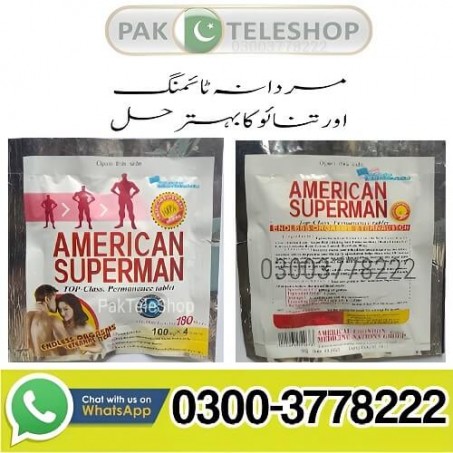 American Superman Sex Tablets Price in Pakistan