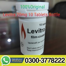 Levitra 20mg 10 Tablets Bottle Price in Pakistan